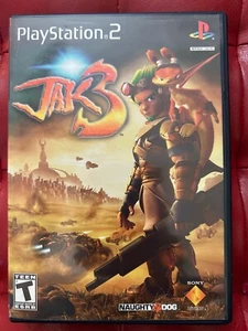 Jak 3 (Sony PlayStation 2, 2004)/ Complete with manual*/Cleaned and Tested - Picture 1 of 4