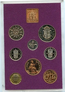 1970  UK ROYAL MINT  PROOF SET OF COINS - Picture 1 of 3