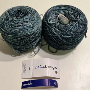 Marabrigo Sock “ 855 Aguas” 2 Full Caked Skeins - Picture 1 of 2