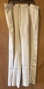 Banana Republic Tencel Wide-Leg Beige Dress Pants - Picture 1 of 2