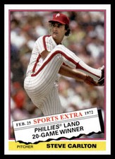 2020 Topps Archives Steve Carlton  1976 Topps Traded 76TT-324 Phillies
