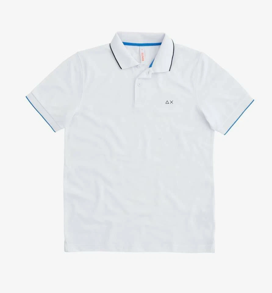 Polo Uomo Sun 68 Bianco | Manica Corta, Sconto tag s Foto 1 de 1
