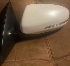Door Mirror-Power Turn Signal Painted White fits 2011-2013 Kia Optima - Picture 1 of 4