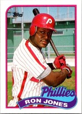 1989 Topps Baseball 349 Ron Jones
