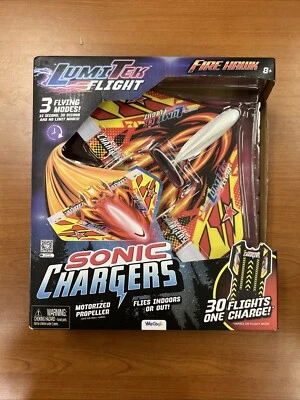 LumiTek Flight Fire Hawk Sonic Chargers Motorized Propeller Flying Airplane - Image 1 of 4