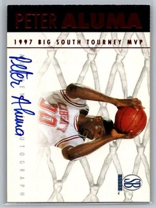 1997 Score Board Authentic Auto Peter Aluma Autograph - Picture 1 of 2