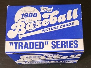 1988 TOPPS BASEBALL FACTORY SEALED TRADED SET 