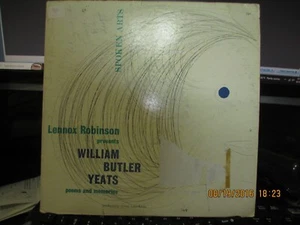 LENNOX ROBINSON , WILLIAM BUTLER YEATS  POEMS   RECORD  SPOKEN ARTS, AE 751  VG+ - Picture 1 of 2