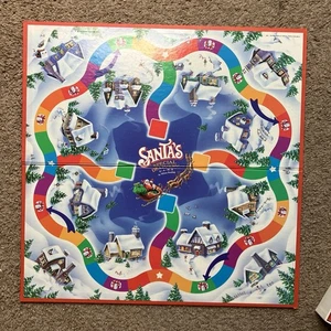 Santa's Special Delivery Brettspiel 1989 Ersatzteil Spielbrett nur - Bild 1 von 9