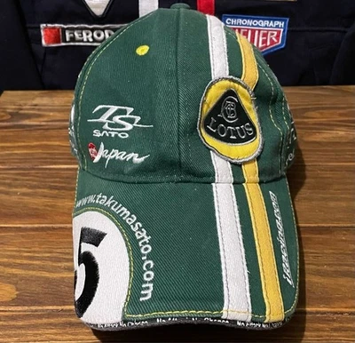 Gorra de carreras de Fórmula 1 Indi500 Team Lotus Takuma Sato sombrero... - Imagen 1 de 4