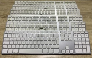 Lot de 6 x Job de clavier USB filaire authentique APPLE (A1243) / pavé numérique - Photo 1/5