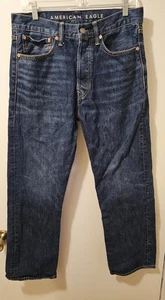 American Eagle Button Fly gerades Bein Herren Jeans Größe 31 x 32 passt 31 x 29 - Bild 1 von 12