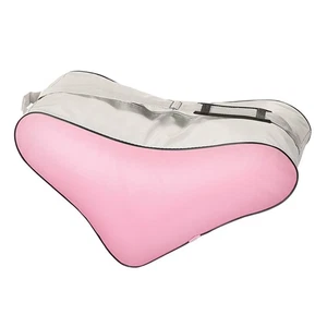 Roller Skate Bag Triangular Unisex Ice Skate Bag With Adjustable Shoulder Strap - Picture 1 of 12