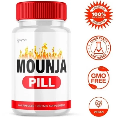 (1 Pack) Mounja Pill Advanced Formula Natural Energy Fitness Vitamin 60 Capsules - Image 1 of 4