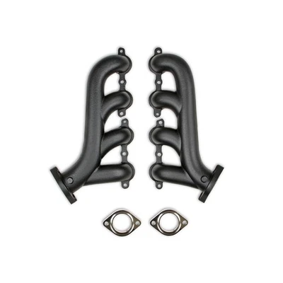 Flowtech 31730-3FLT LS Swap Exhaust Manifolds, Black Ceramic - Изображение 1 из 4