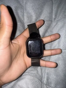 Apple Watch Series 7 Blue Aluminum Case with Professional Magnetic Band 44mm - Picture 1 of 8