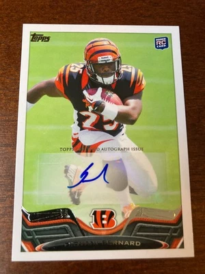 2013 Topps Giovani Bernard Auto RC Autograph Rare Variation - Image 1 of 2