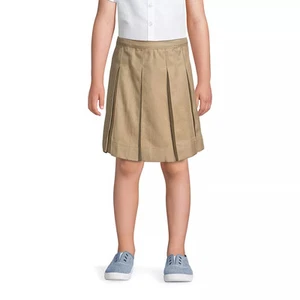 Lands' End Kids Box Pleat Skirt Top of Knee - 8 - - Picture 1 of 5