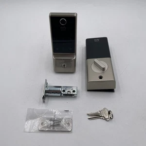 eufy Security Smart Lock C220 Fingerabdruck schlüsselloser Zugang Riegel Nickel - LESEN - Bild 1 von 6
