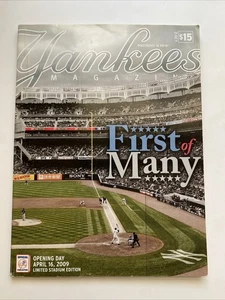 2009 New York Yankees Baseball Souvenir Program Magazine World Series Champions - Picture 1 of 2