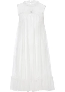 Chiffon-Kleid Gr. 36/38 Wollweiß Neu Abend-Eventkleid-Party-Dress-Cocktailkleid - Bild 1 von 1