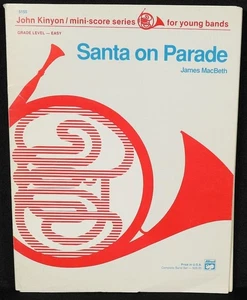Santa On Parade Sheet Music Score by John Kinyon Alfred's Contempo Series - Picture 1 of 7