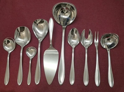 WMF Innsbruck Cromargan Vorleger 10 teiliges Servierbesteck u.a Suppenkelle  - Bild 1 von 4