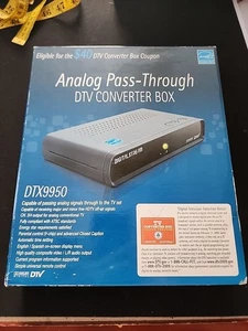 DigitalStream DTX9950 Analog Pass-through DTV Converter Box - Picture 1 of 3