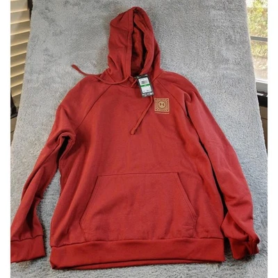 Sudadera con capucha Under Armour Rival Fleece Mountain para hombre grande roja Foto 1 de 4