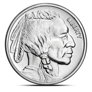 Ronda de plata Buffalo de 2 oz (acuñación CNT) - Imagen 1 de 1