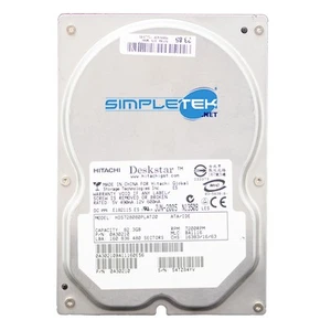 HITACHI Hds728080plat20 82,3gb Ide 3,5 " Hard Disk HDD Windows 98 2000 XP _ - Picture 1 of 6