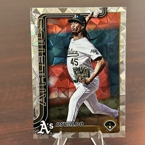 2025 Topps Series 2 - #565 Osvaldo Bido Diamante Foil - Athletics - Picture 1 of 6