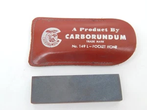 8C Product By Carborundum No 149 L Pocket Hone mit Etui Taschenmesser - Bild 1 von 2