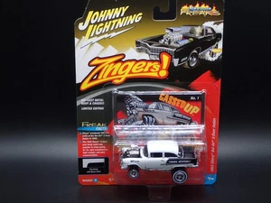2025 JOHNNY LIGHTNING 1955 CHEVY BEL AIR 2-DOOR SEDAN ZINGERS! REL 2 VS B NO 1 - Picture 1 of 7