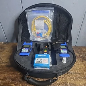 Kit de herramientas FTTH medidor de potencia óptica fuente de luz fibra óptica mira de inspección - Imagen 1 de 10