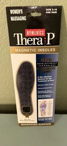 HOMEDICS THERA P PLANTILLAS MAGNÉTICAS UN PAR MUJER TALLA 5-10 - NUEVAS - Imagen 1 de 3