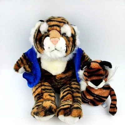 The Bear Factory BENGAL TIGER 15 in Plush Stuffed Animal Vest n Small Buddy - Image 1 of 4