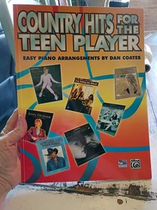 Libro de música country hits for the teen player McGraw Underwood Lonestar piano - Imagen 1 de 9