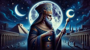  SUMERIAN GOD SIN NANNA NO DEMON MOON MAGICK POWER KNOWLEDGE - Picture 1 of 1