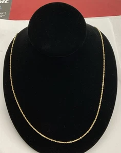 14 Karat Gelbgold 24’’ Halskette 5,4 Gramm - Bild 1 von 5