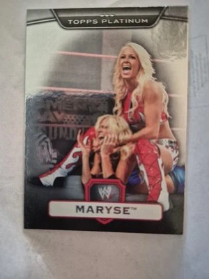 2010 Topps Platinum WWE - Maryse #54 - Image 1 of 2