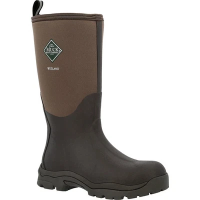 NEW MUCK BROWN WETLAND Waterproof Boots for Wetland Protection Comfort WET-998K - Image 1 of 2