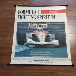1991 Ayrton Senna Tapestry - Picture 1 of 7