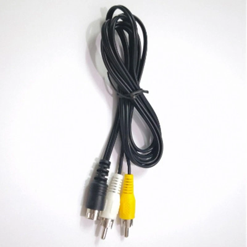 For Sega Mega Drive 2 3 Genesis TV Cable Master System AV Composite Video Audio - Image 1 of 4