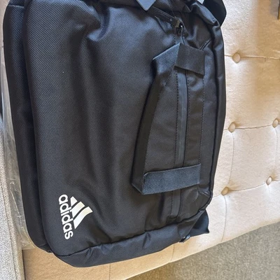 Adidas Stadium Messenger Bag, Black, New With Tags, Made With Recycled Content - Image 1 of 4