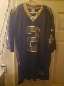 Aaron Brooks New Orleans Saints #2 NFL Reebok Jersey Men's Size 2XL XXL - Picture 1 of 2