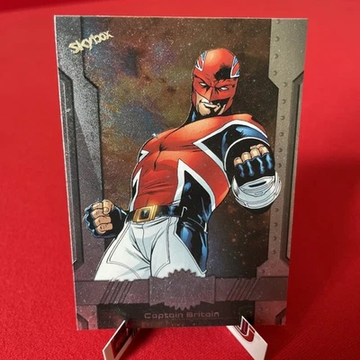 2024 SkyBox Marvel Metal Universe Avengers #179 Captain Britain - Photo 1/2