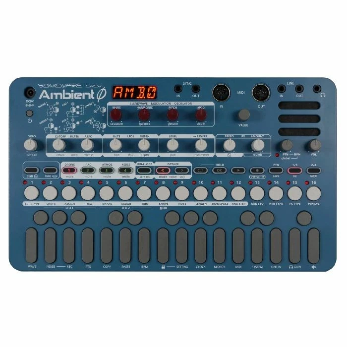 Sonicware LIVEN Ambient Ø 10-Voice Polyphonic Soundscape Synthesiser - Image 1 of 1
