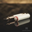 Montblanc Heritage Rouge et Noir Special Edition Baby Ivory Fountain Pen 128121