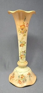 Grainger Worcester Blush Floral Vase 11 3/4" C. 1879 - Picture 1 of 24
